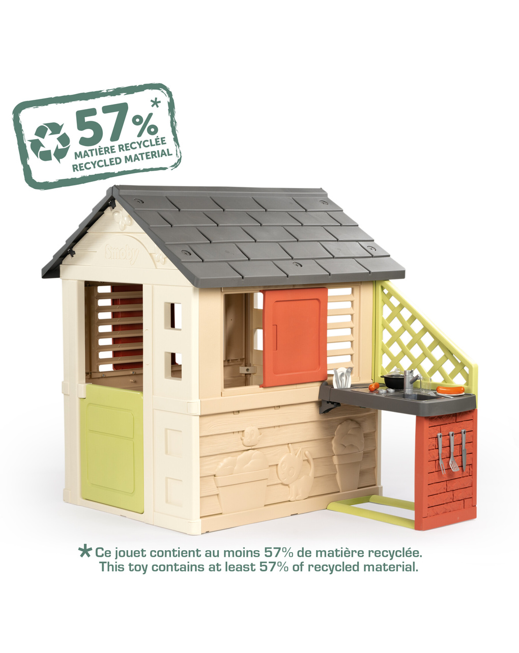 Casetta natura con cucina eco - 2+ - smoby life