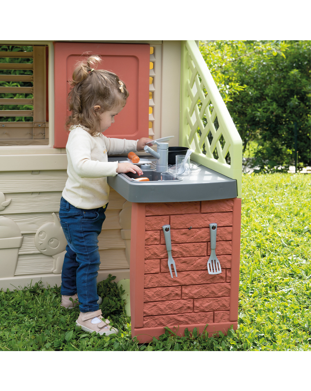 Casetta natura con cucina eco - 2+ - smoby life