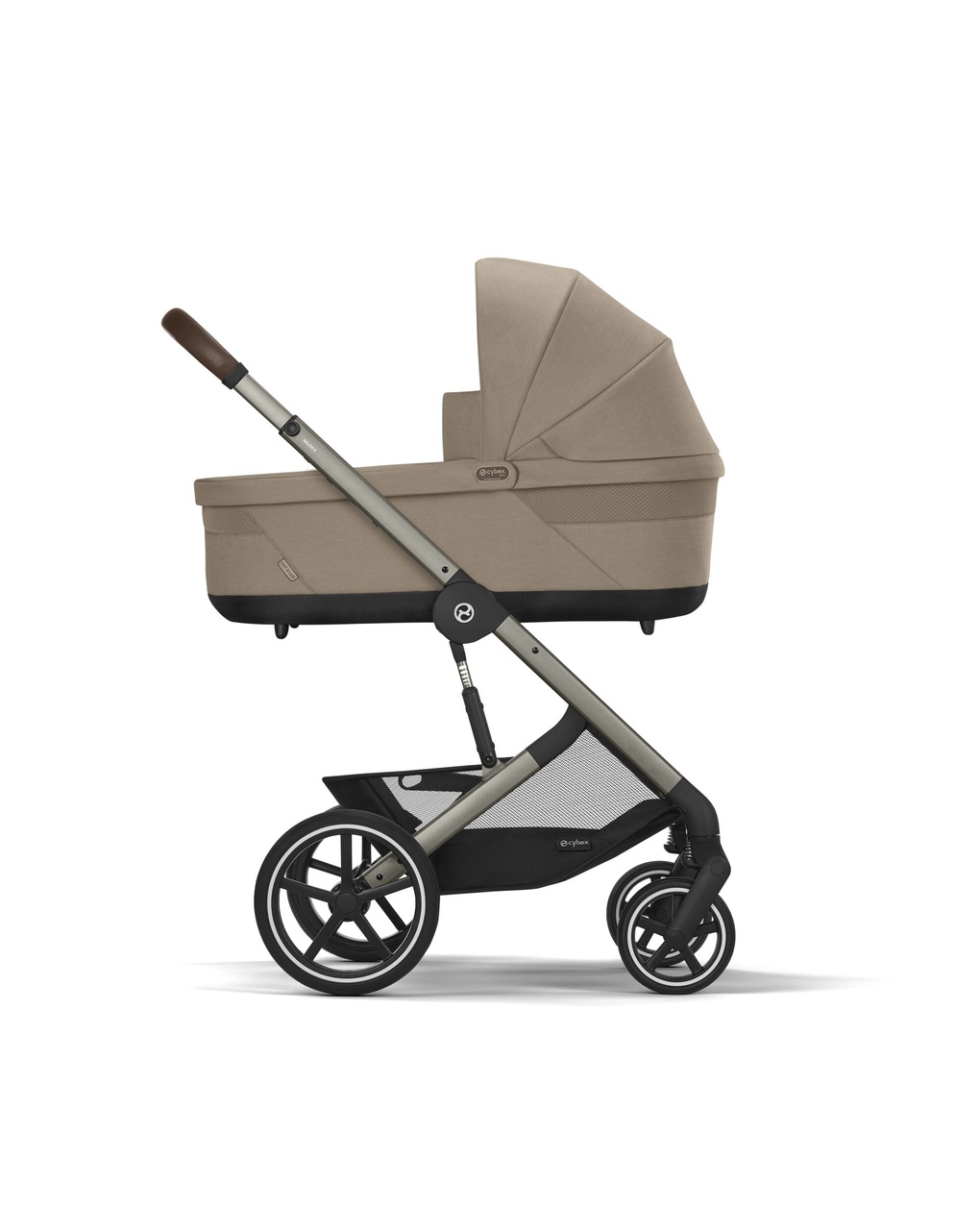 Trio balios s lux tpe almond beige nav cots cloudg pls beige+adattatori. cybex