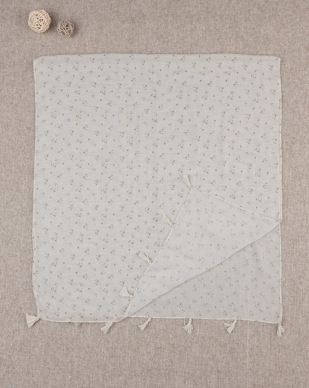 Pashmina bimba beige