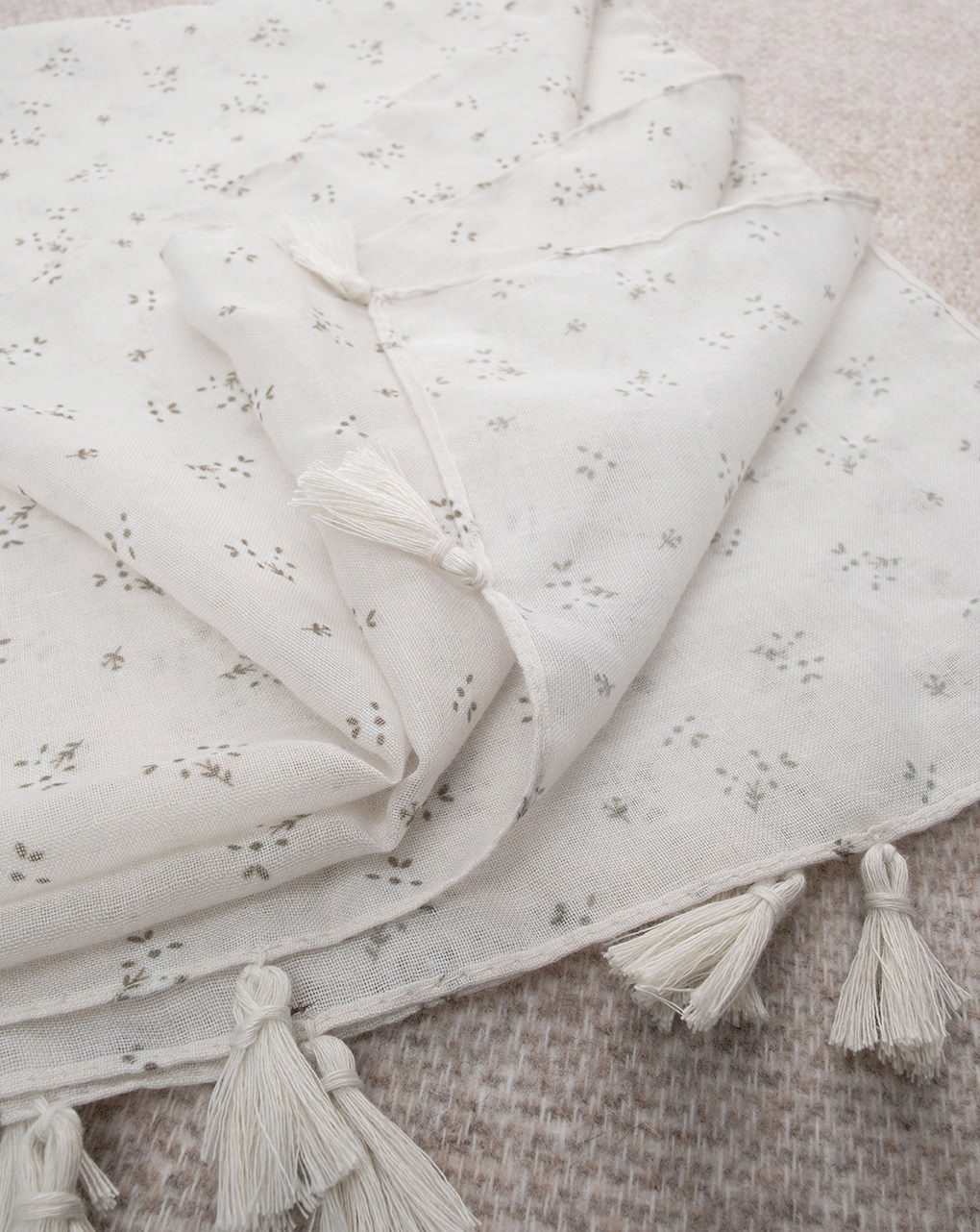 Pashmina bimba beige