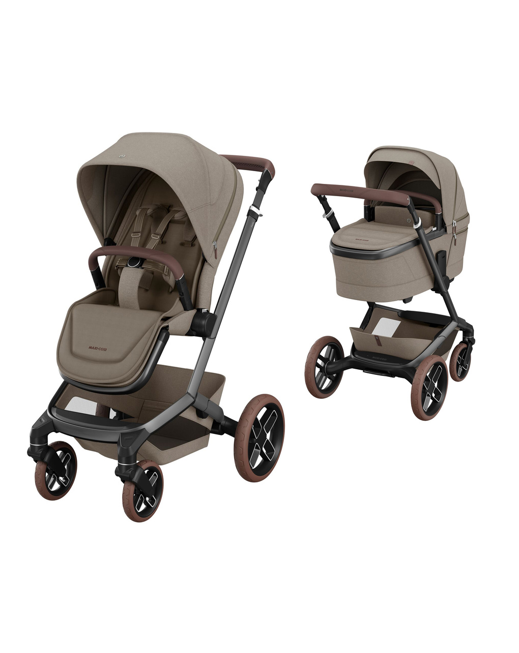 Passeggino duo fame twilic truffle -  maxi cosi
