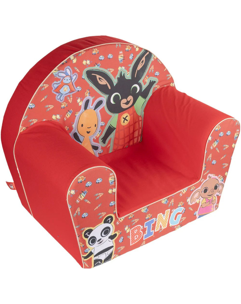 Poltroncina bambini rossa - bing