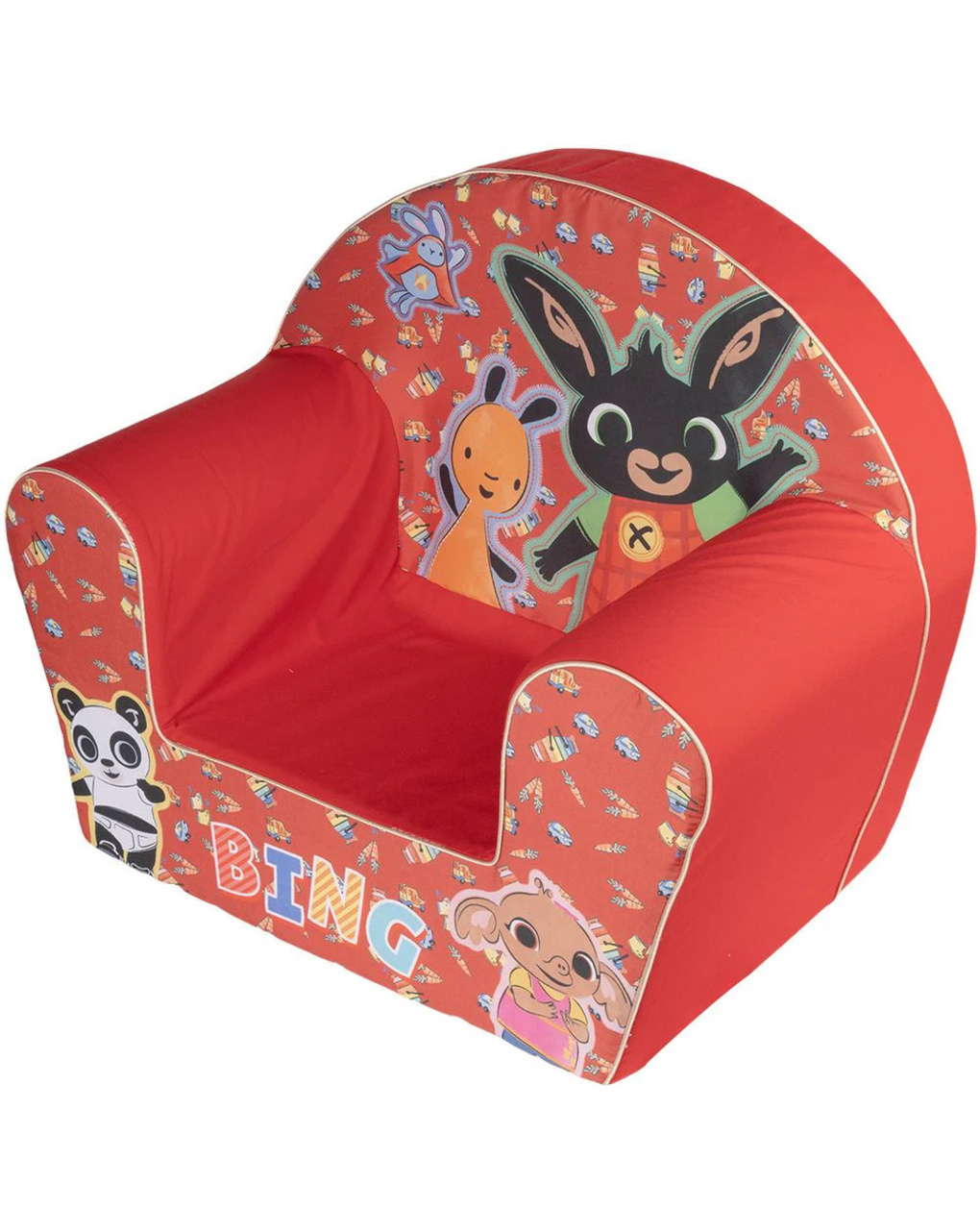 Poltroncina bambini rossa - bing