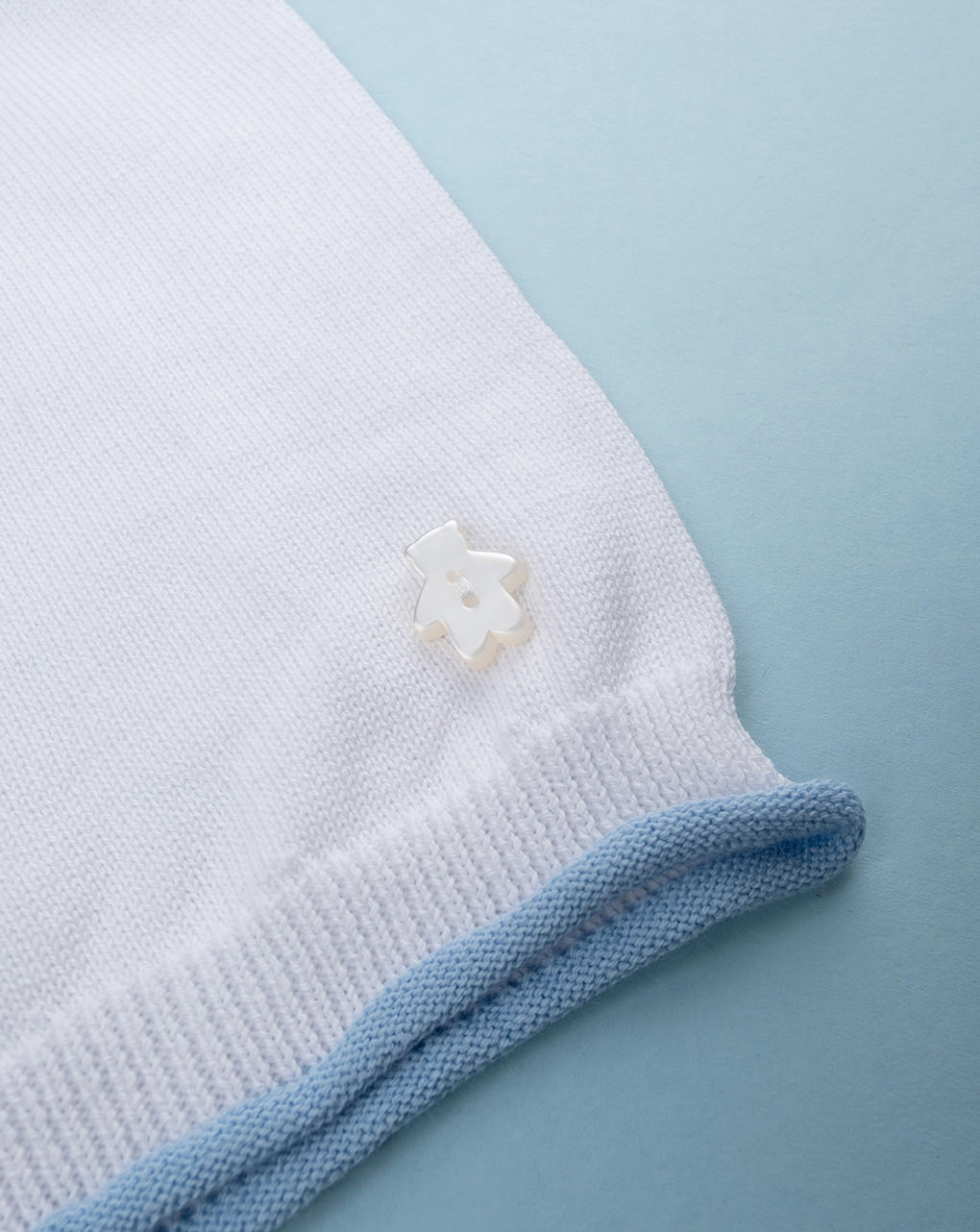 Completo bimbo tricot orsetto