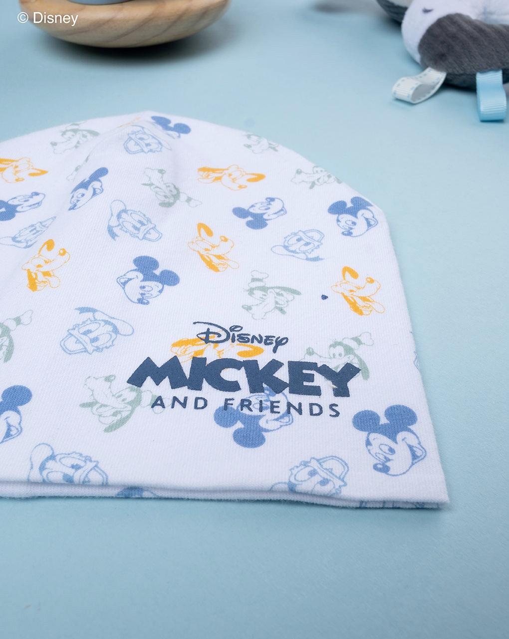 Berretto bimbo grigio mickey mouse