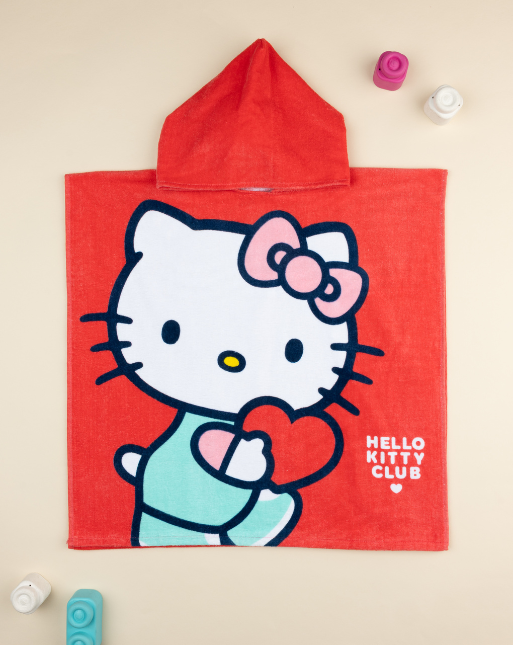Poncho bimba hello kitty