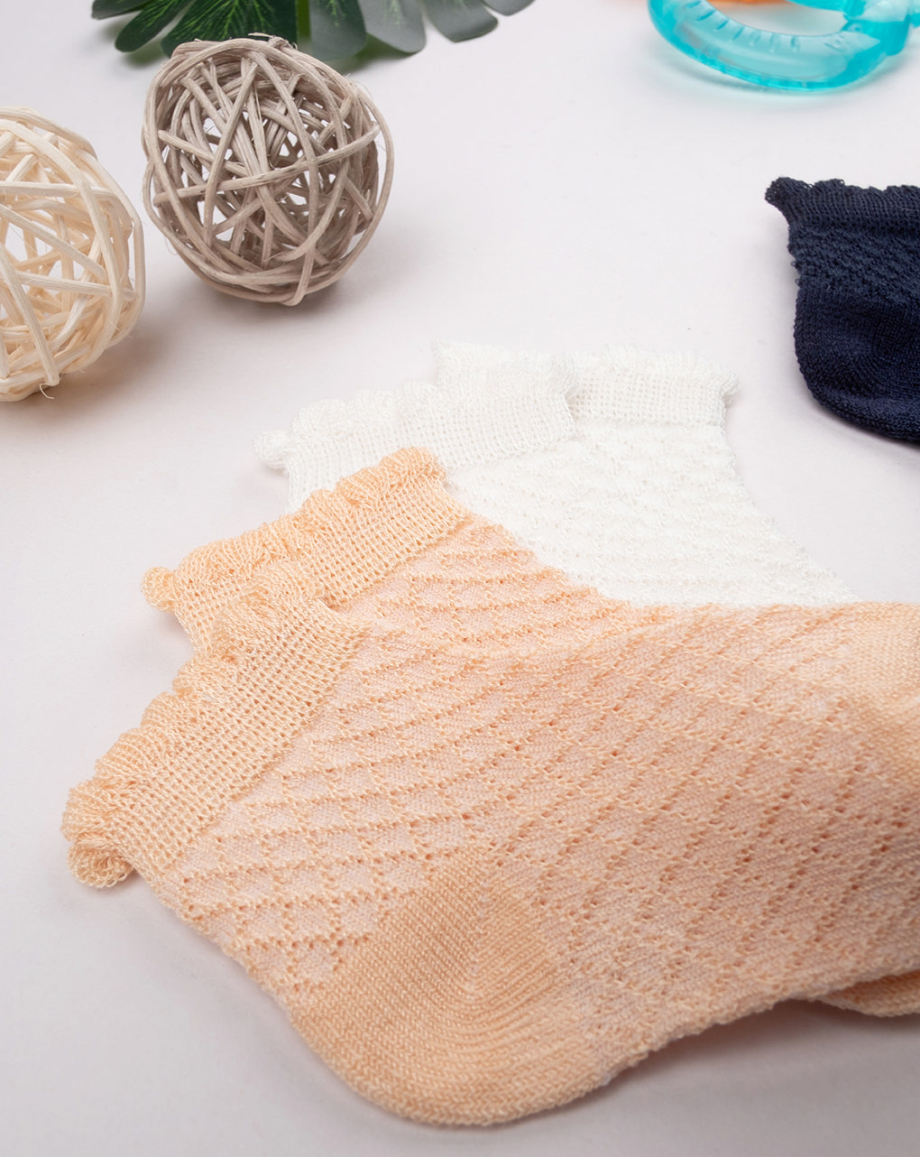 Pack 3 calze corte bimba