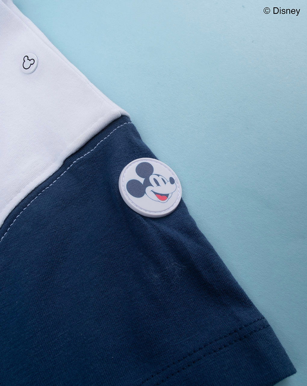 Completo bimbo mickey mouse bianco/blu