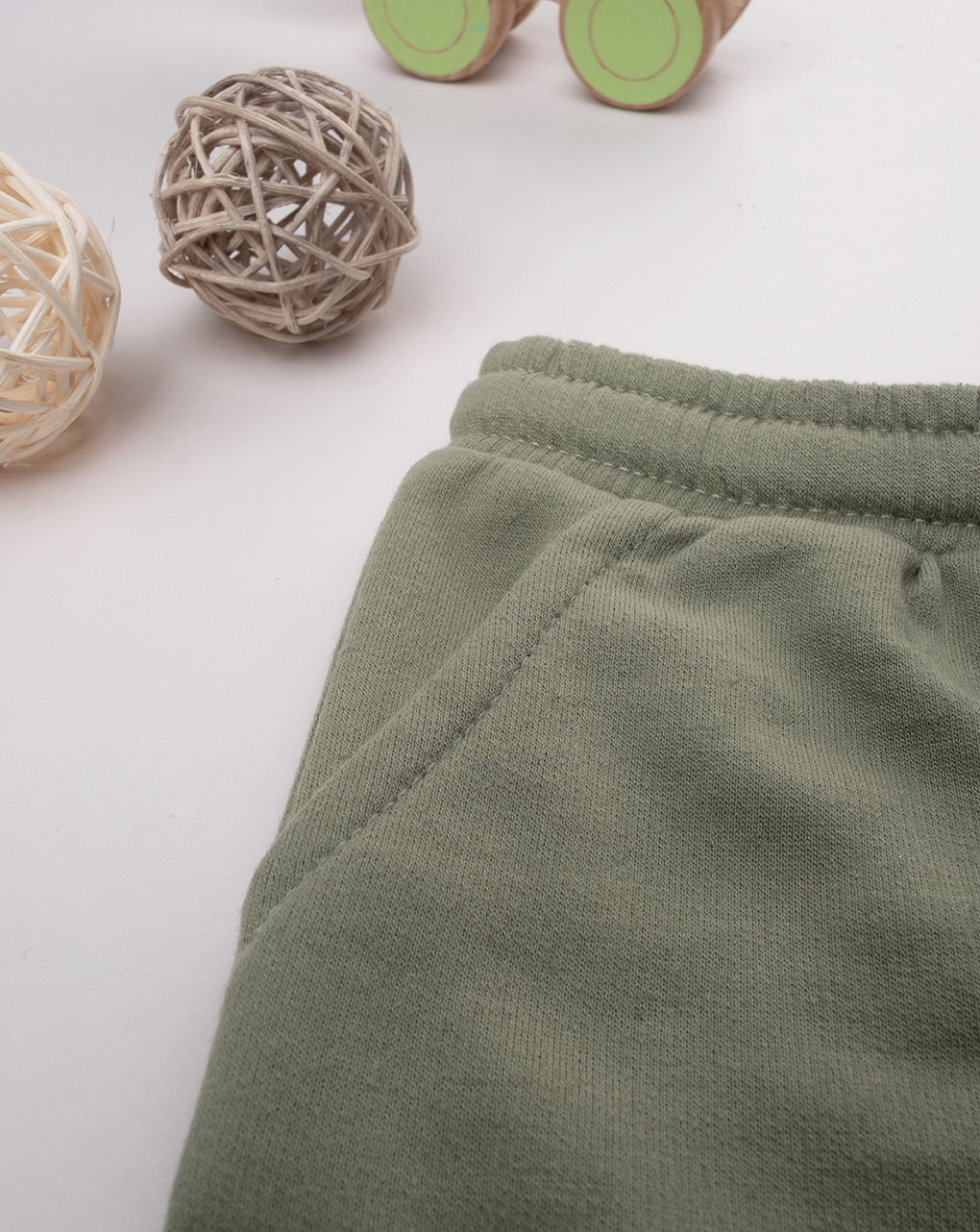 Pantalone corto bimbo verde