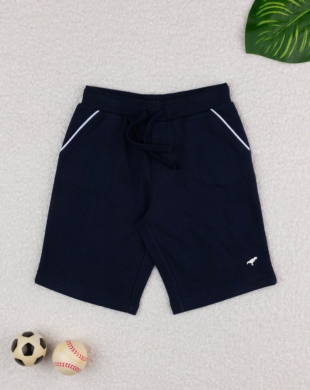 Pantaloni bimbo blu/bianco