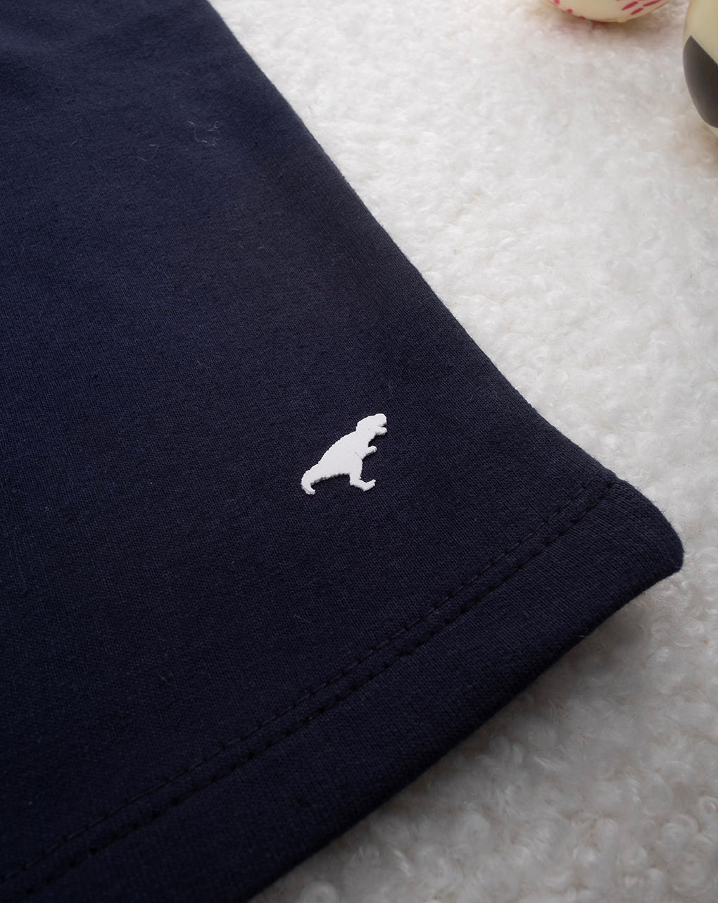 Pantaloni bimbo blu/bianco