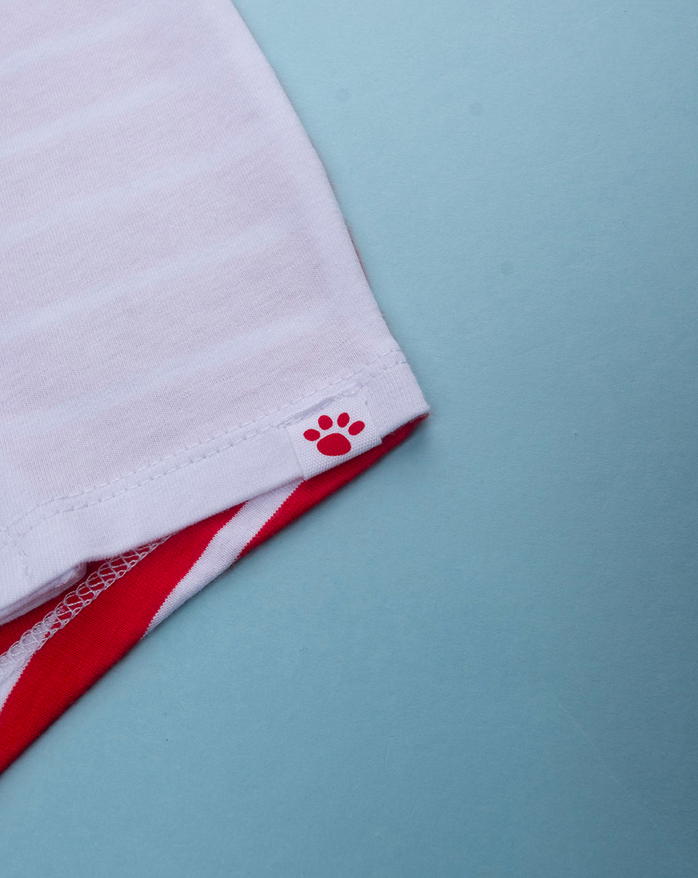 Tutina bimbo bianco/rossa super cool