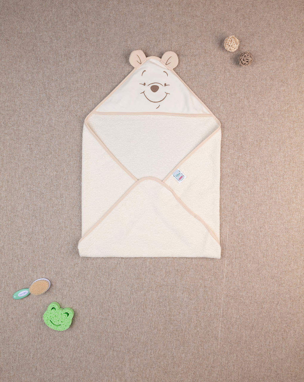 Accappatoio per neonato winnie the pooh