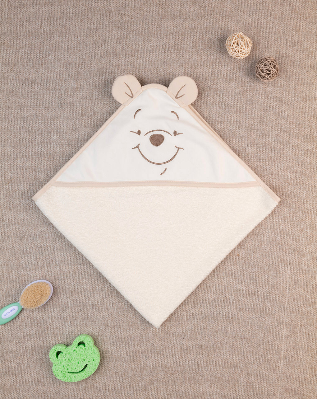 Accappatoio per neonato winnie the pooh
