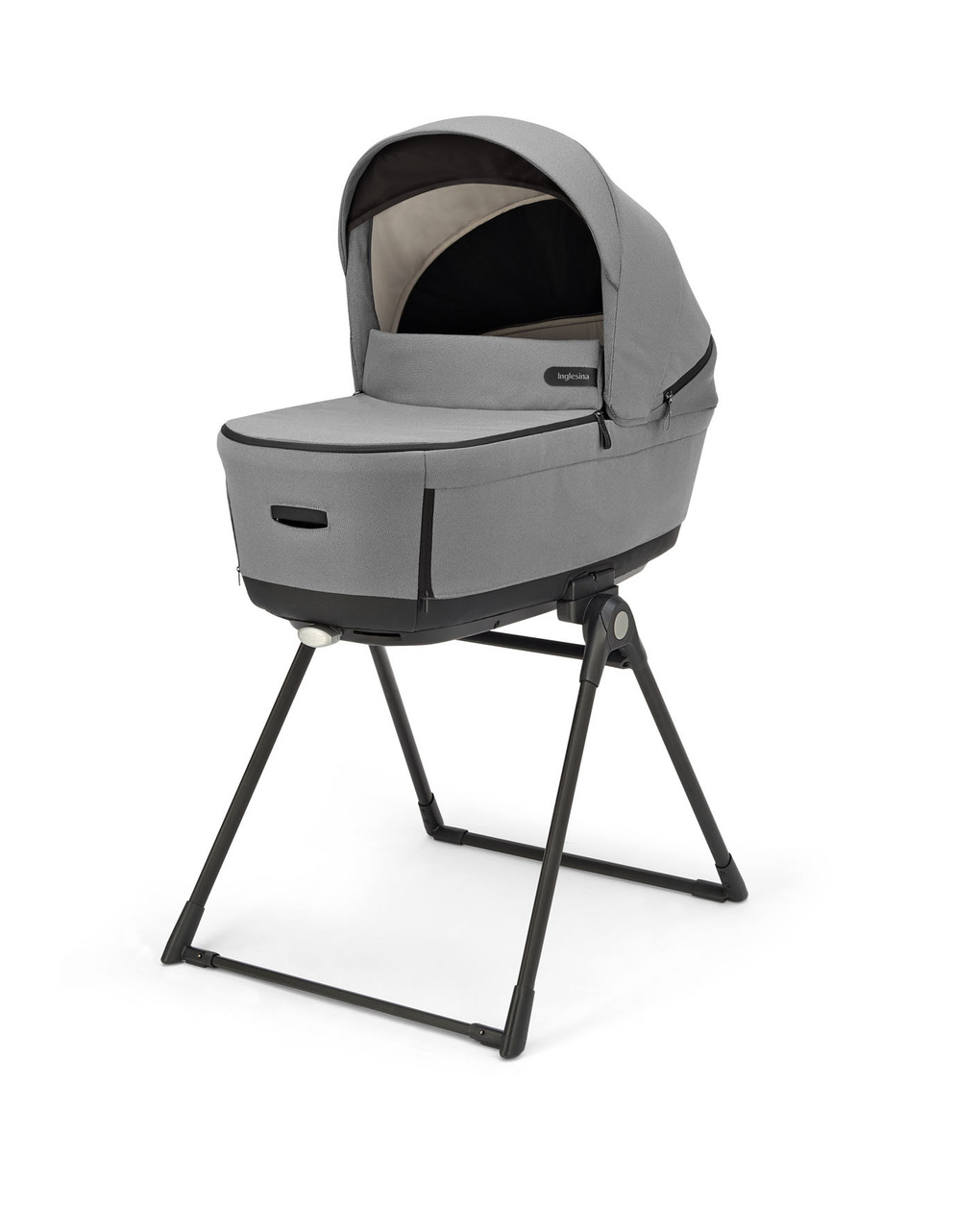 Aptica xt system quattro darwin recline colore canyon grey telaio nero - inglesina