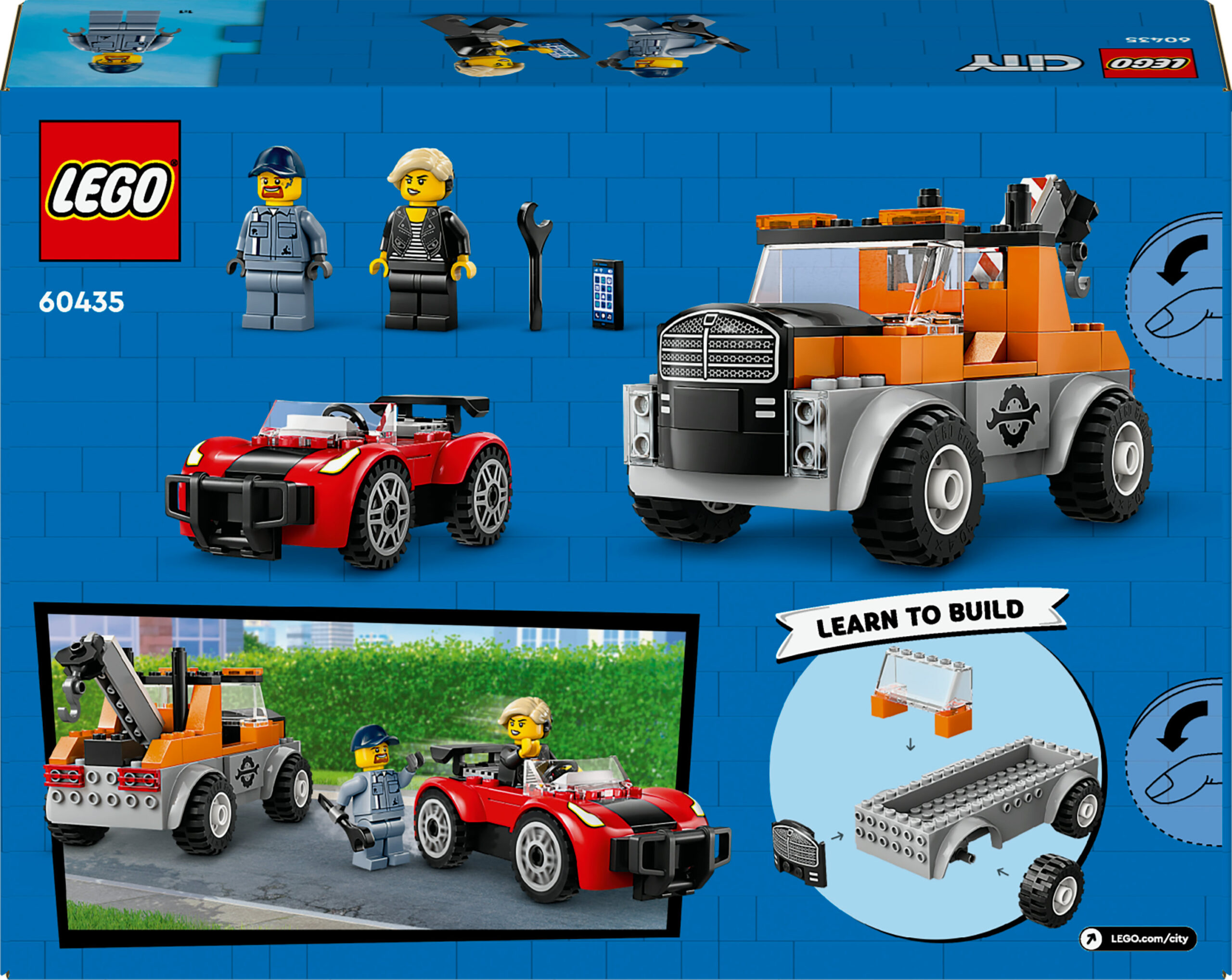 Autogrù e officina auto sportive – 60435 – lego city