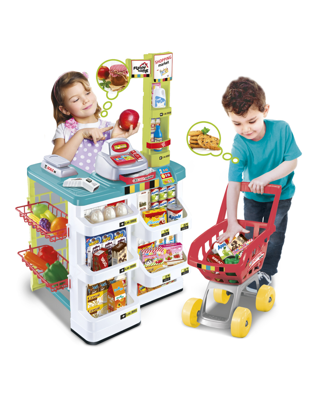 Shopping Market 3+ Funny Home Prénatal