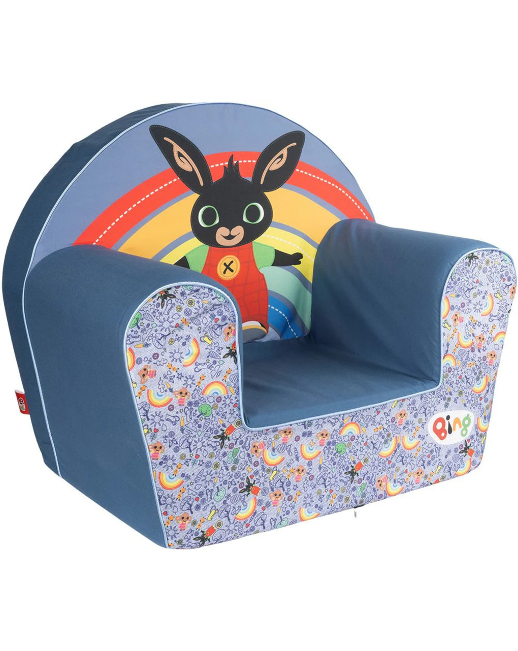 Poltroncina bambini jeans - bing