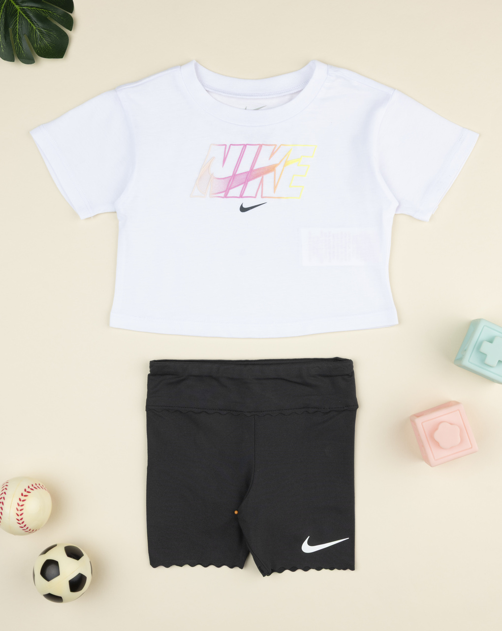 Completo corto nike bambina