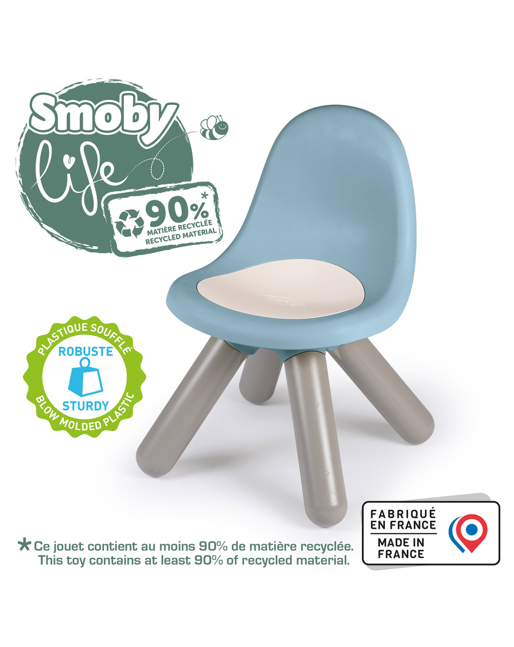 Smoby sedia blu - smoby life