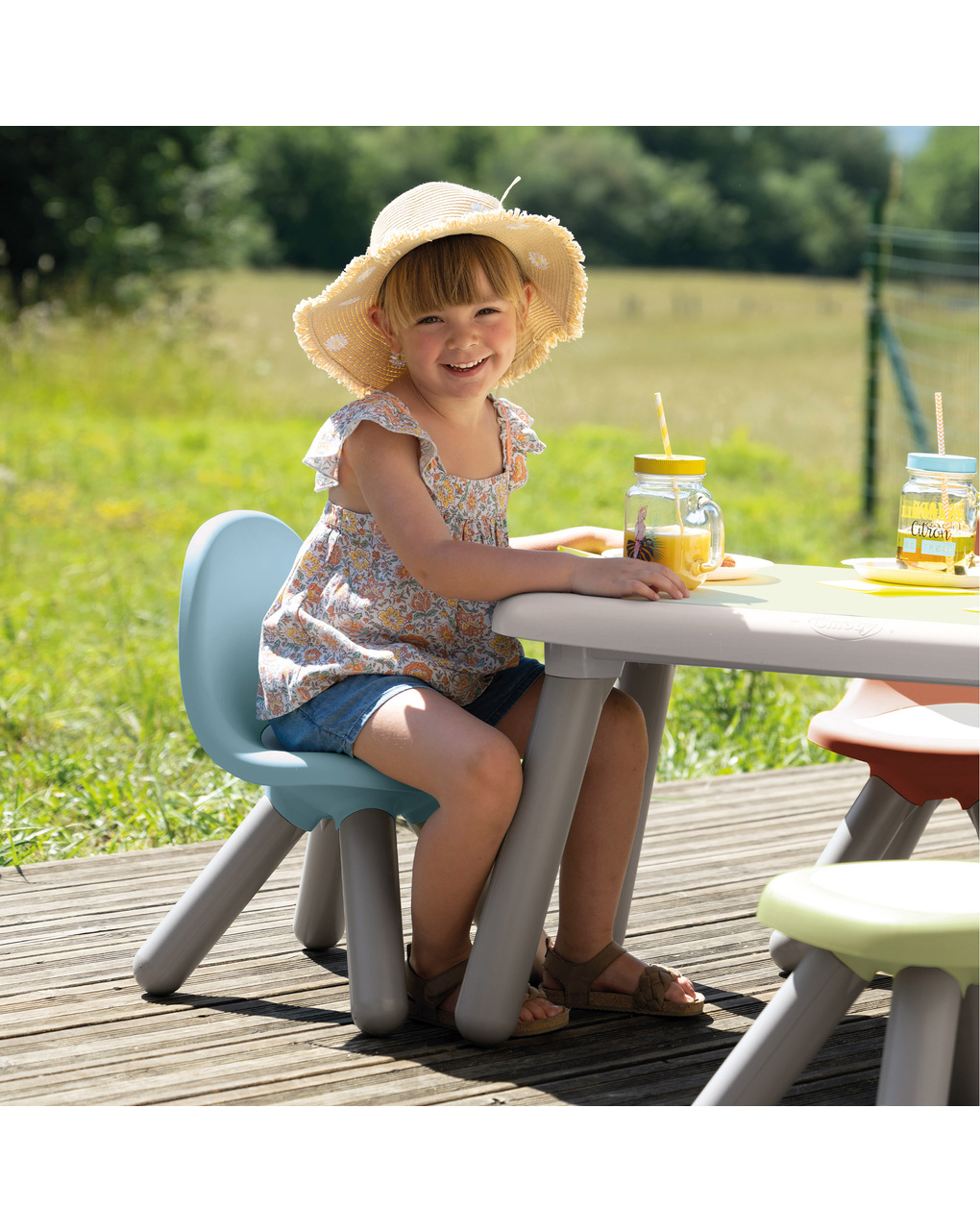 Smoby sedia blu - smoby life