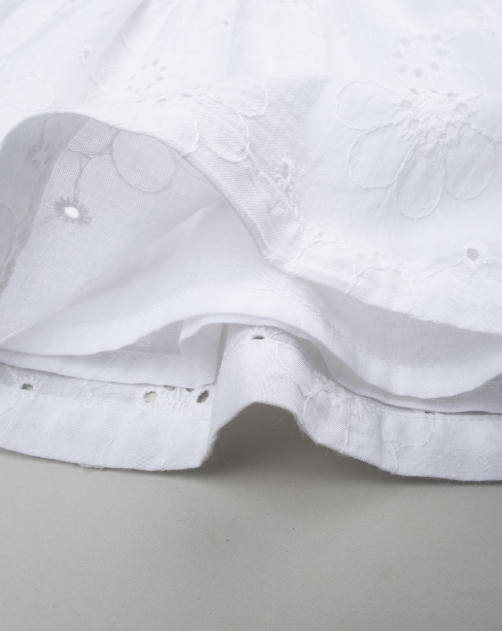 T-shirt bimba sangallo bianco