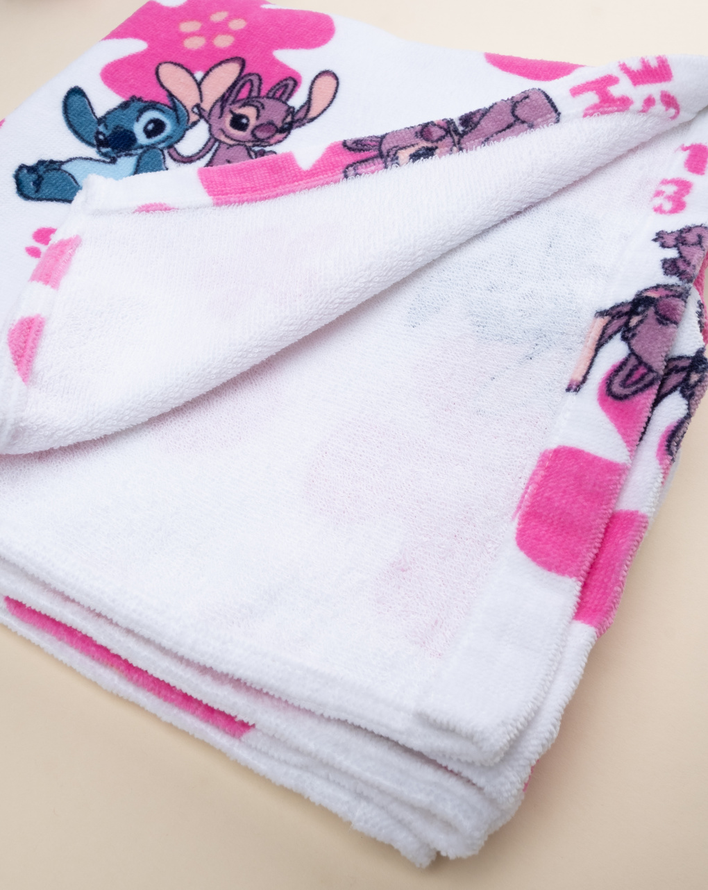 Poncho mare bimba stitch