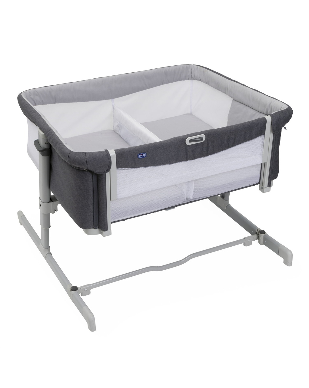 Culla next2me twins magnet grey - chicco