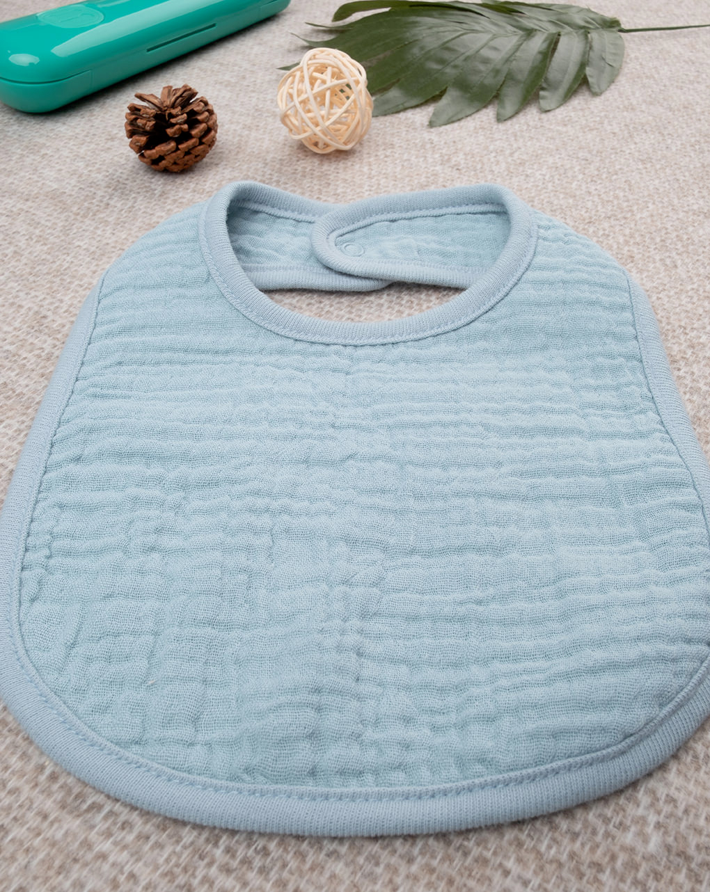 Bavaglino bimbo verde