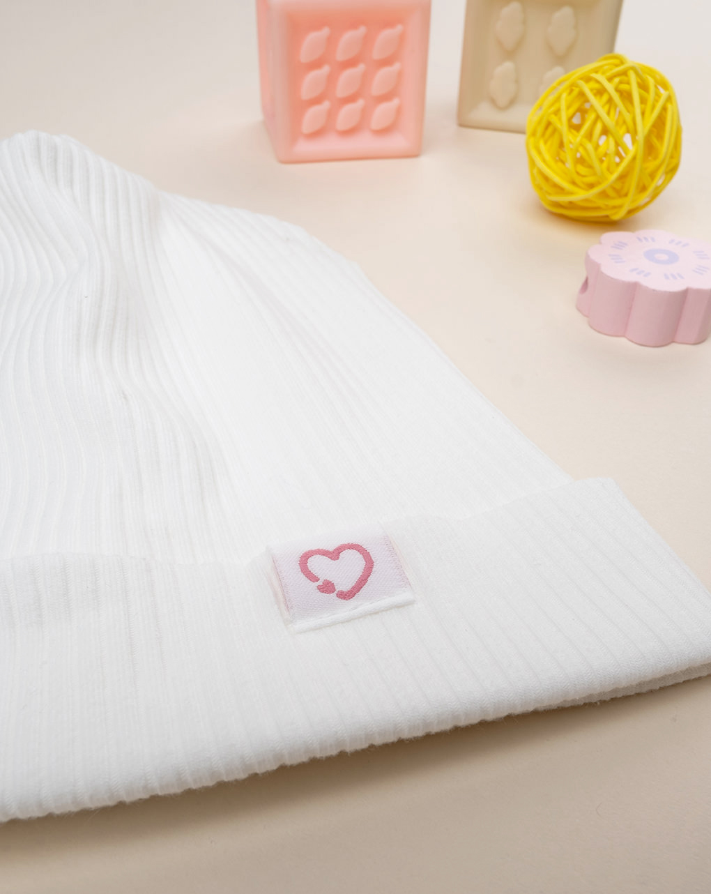 Berretto bimba kid bianco