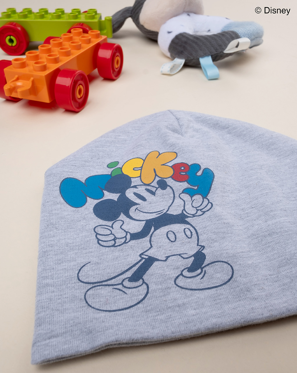 Berretto bimbo azzurro mickey mouse