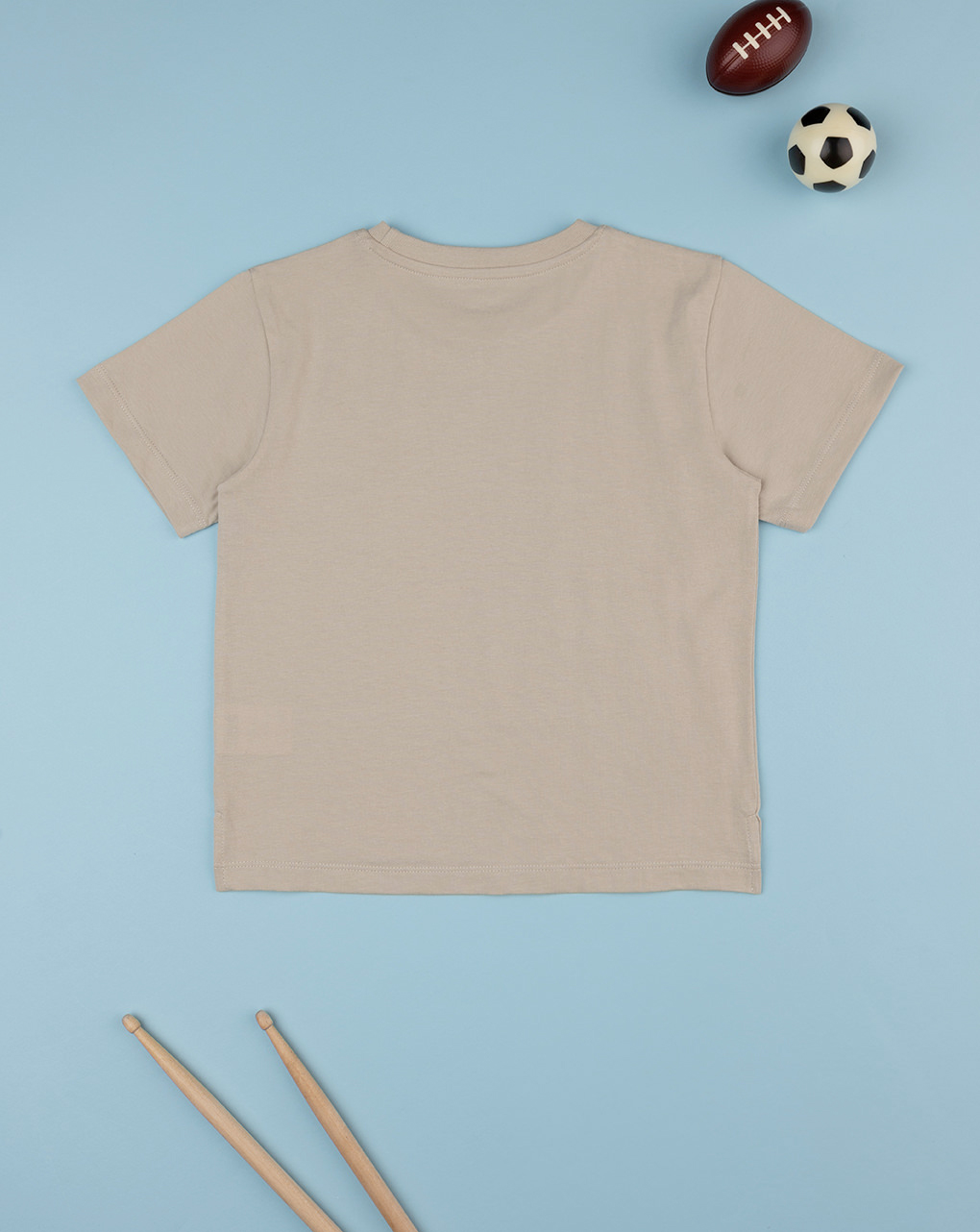 T-shirt bimbo marrone