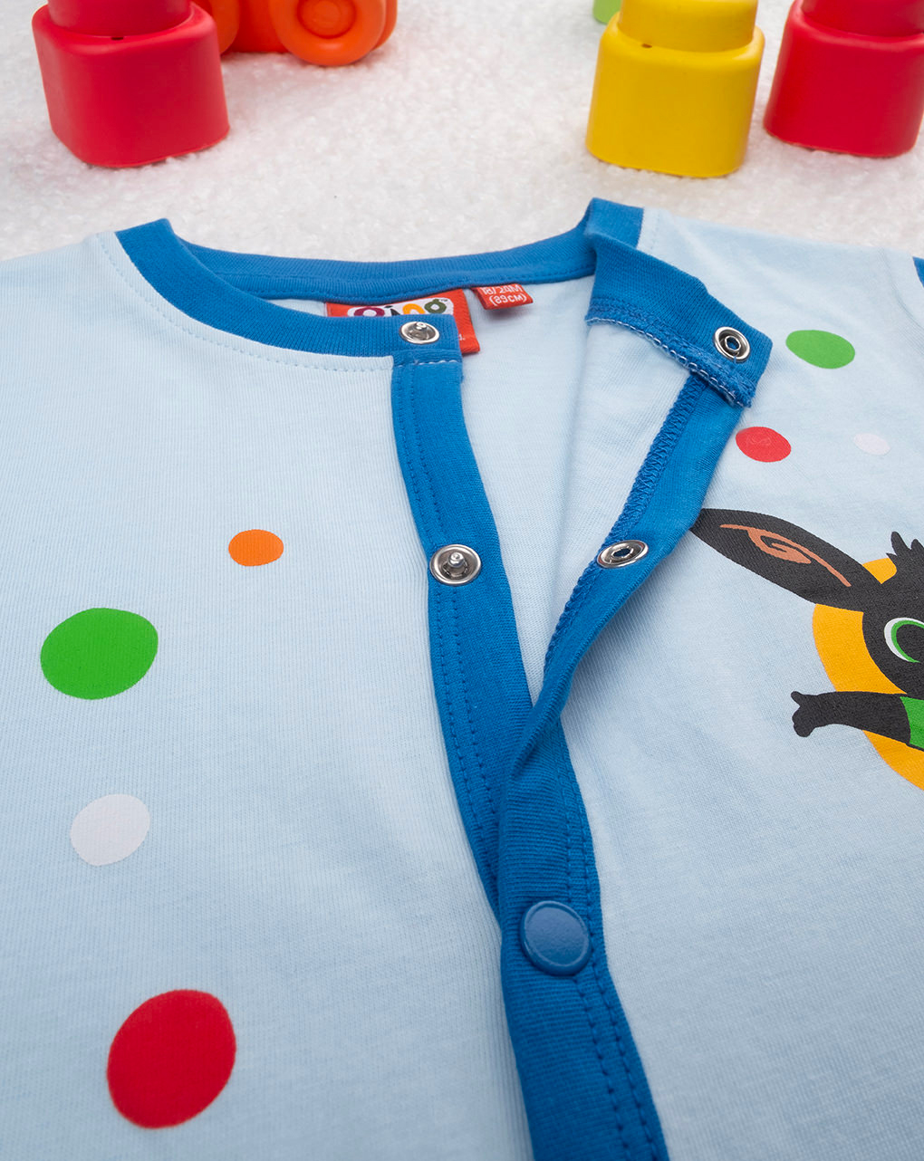 Pigiamone bimbo azzurro bing