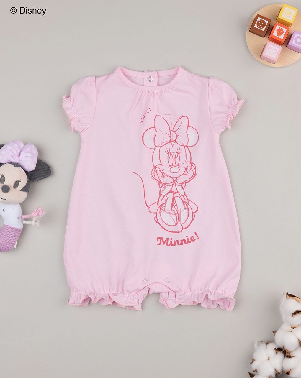 Pagliaccetto bimba rosa