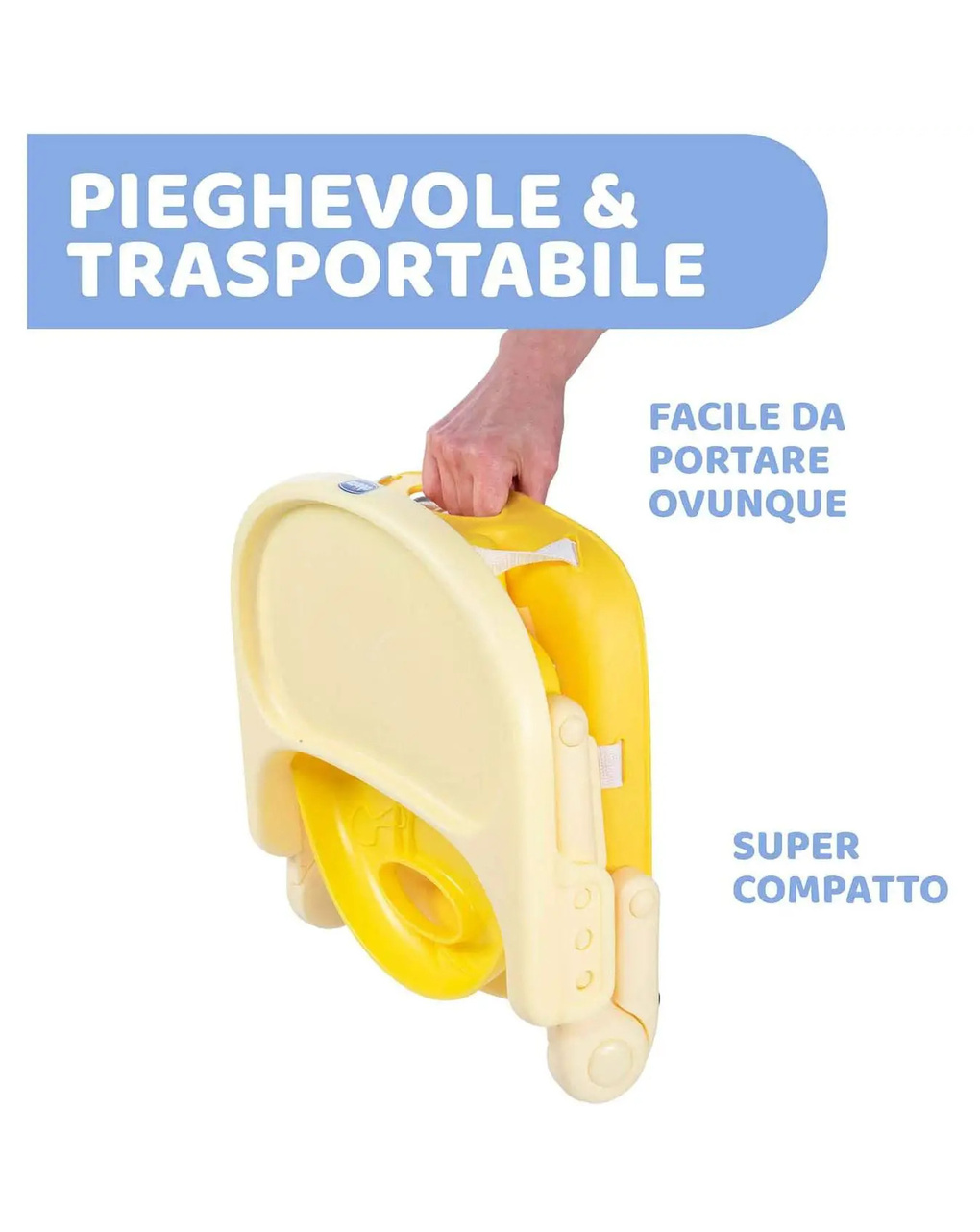 Rialzo sedia pocket snack saffron - chicco