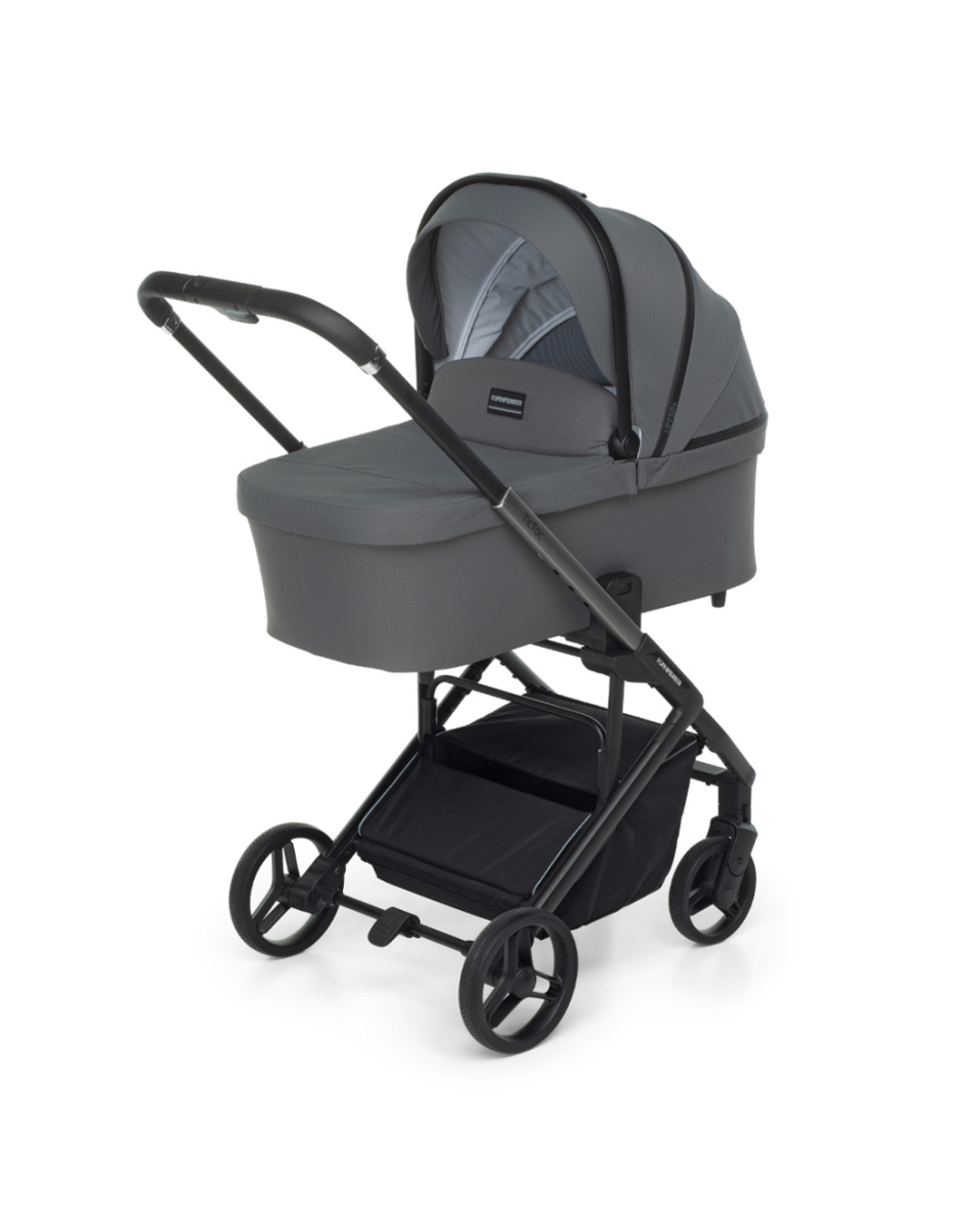 Trio tictoc stone + seggiolino rek black+ adattatore - foppapedretti