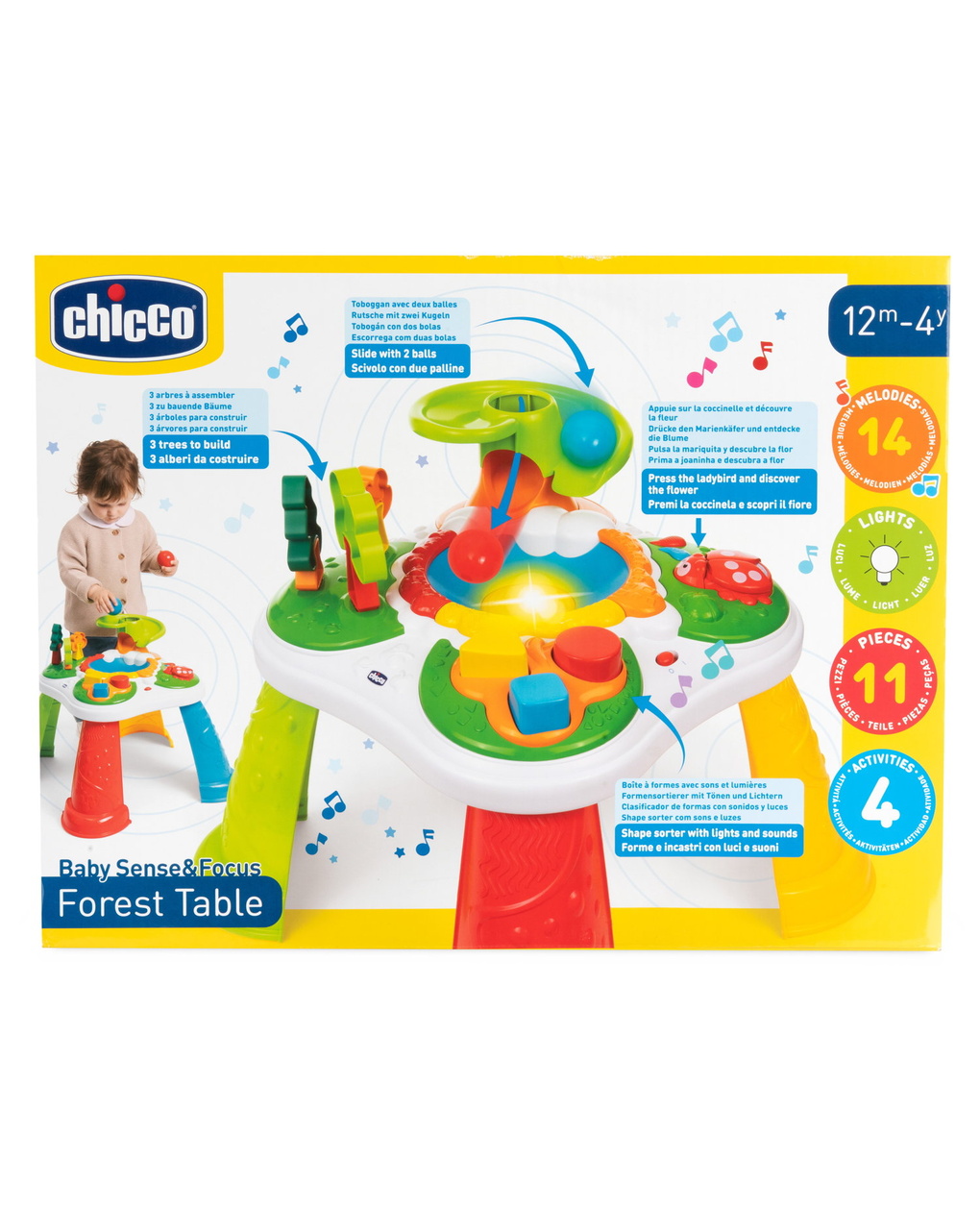 Tavolo della foresta - 12m+ -chicco