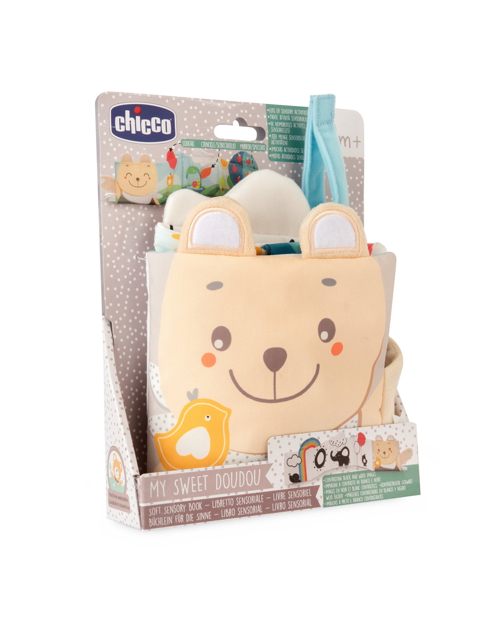 Soft sensory book - 0m+ -chicco
