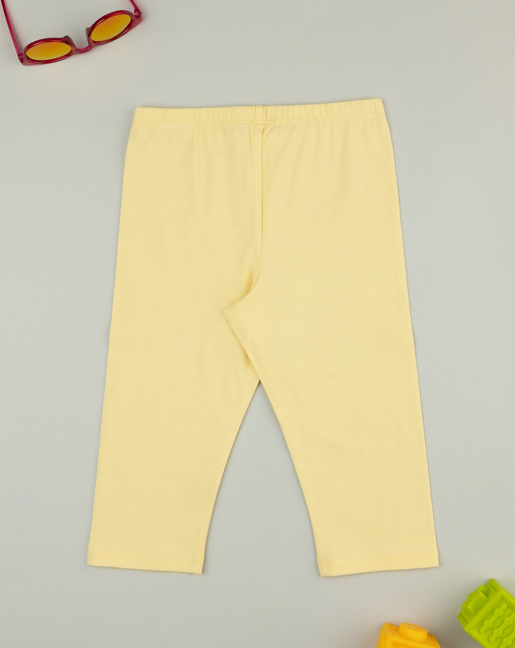 Legging bimba giallo