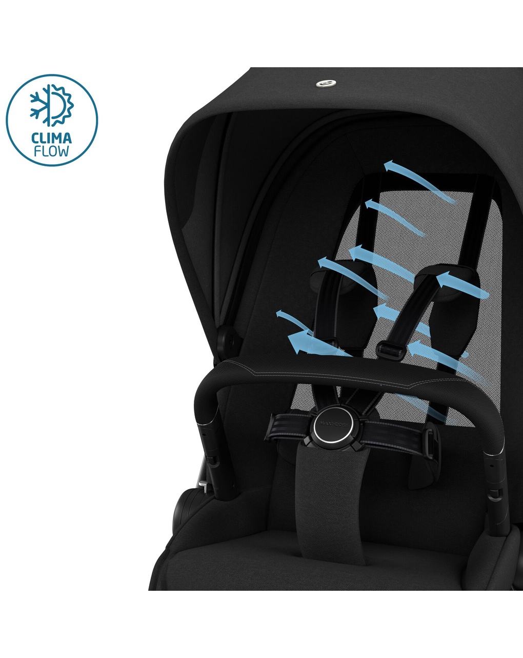 Passeggino duo fame twilic black-  maxi cosi