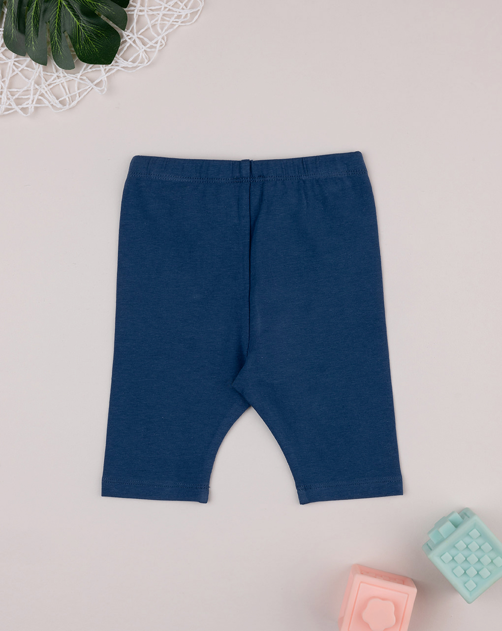 Legging bimba blu