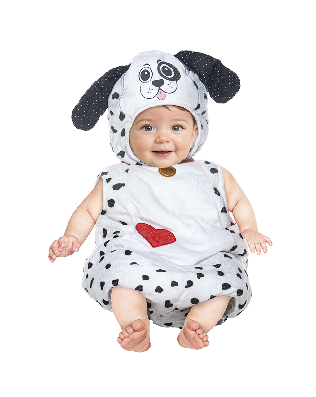 Costume dalmatino baby - 6-12 mesi - carnaval queen