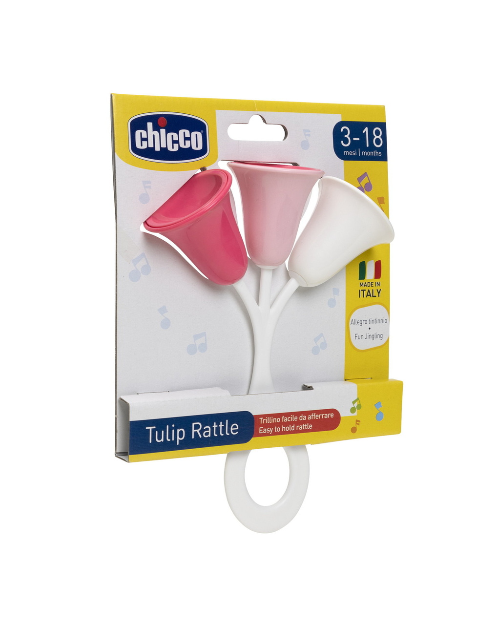 Trillino tulipano rosa- 3m+ - chicco