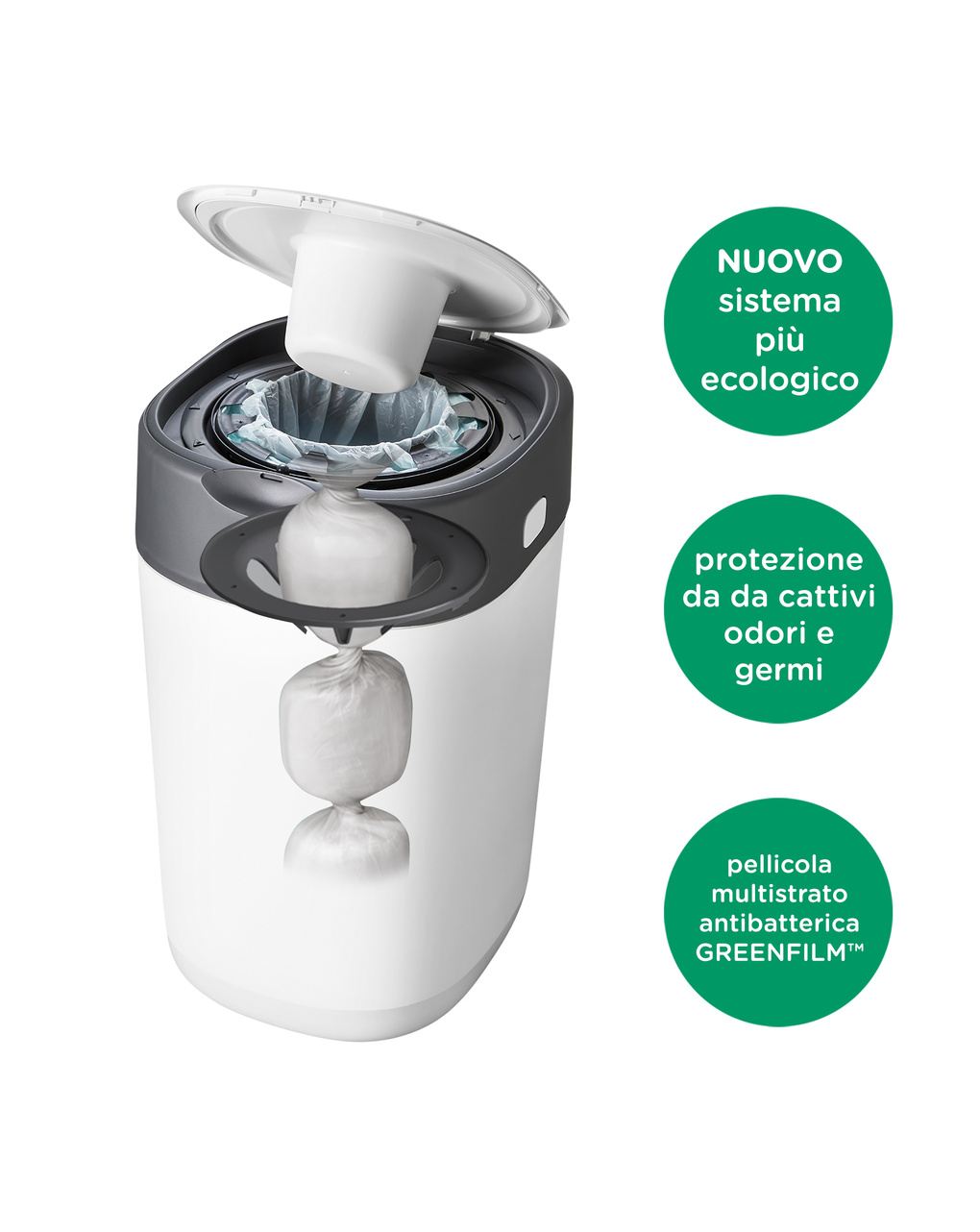 Ricariche twist and click advanced confezione da 6 - tommee tippee