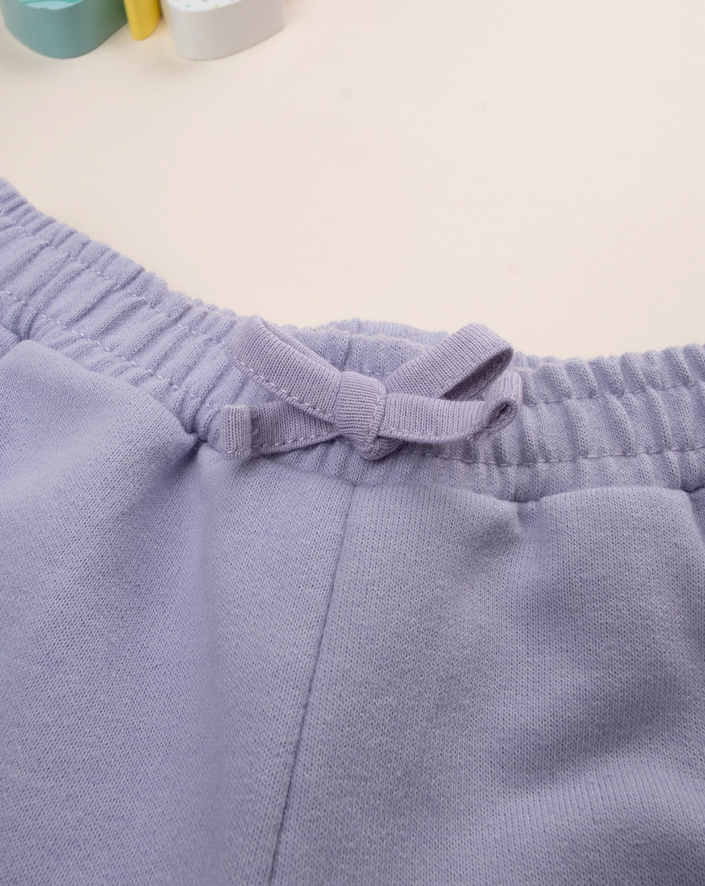 Shorts bimba lilla ciliegia