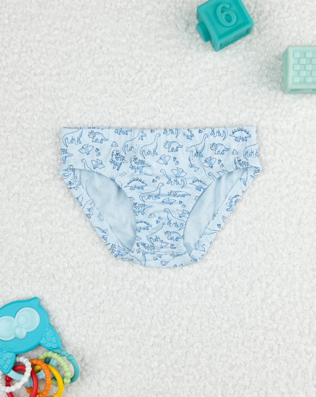 Slip bimbo azzurro dino