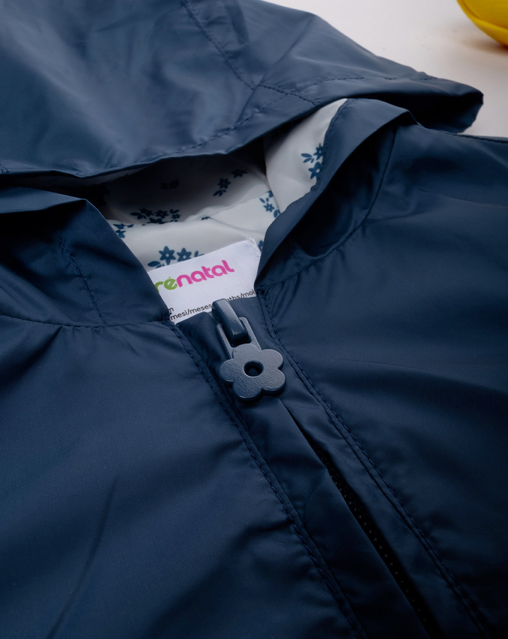 Giacca antivento bimba blu