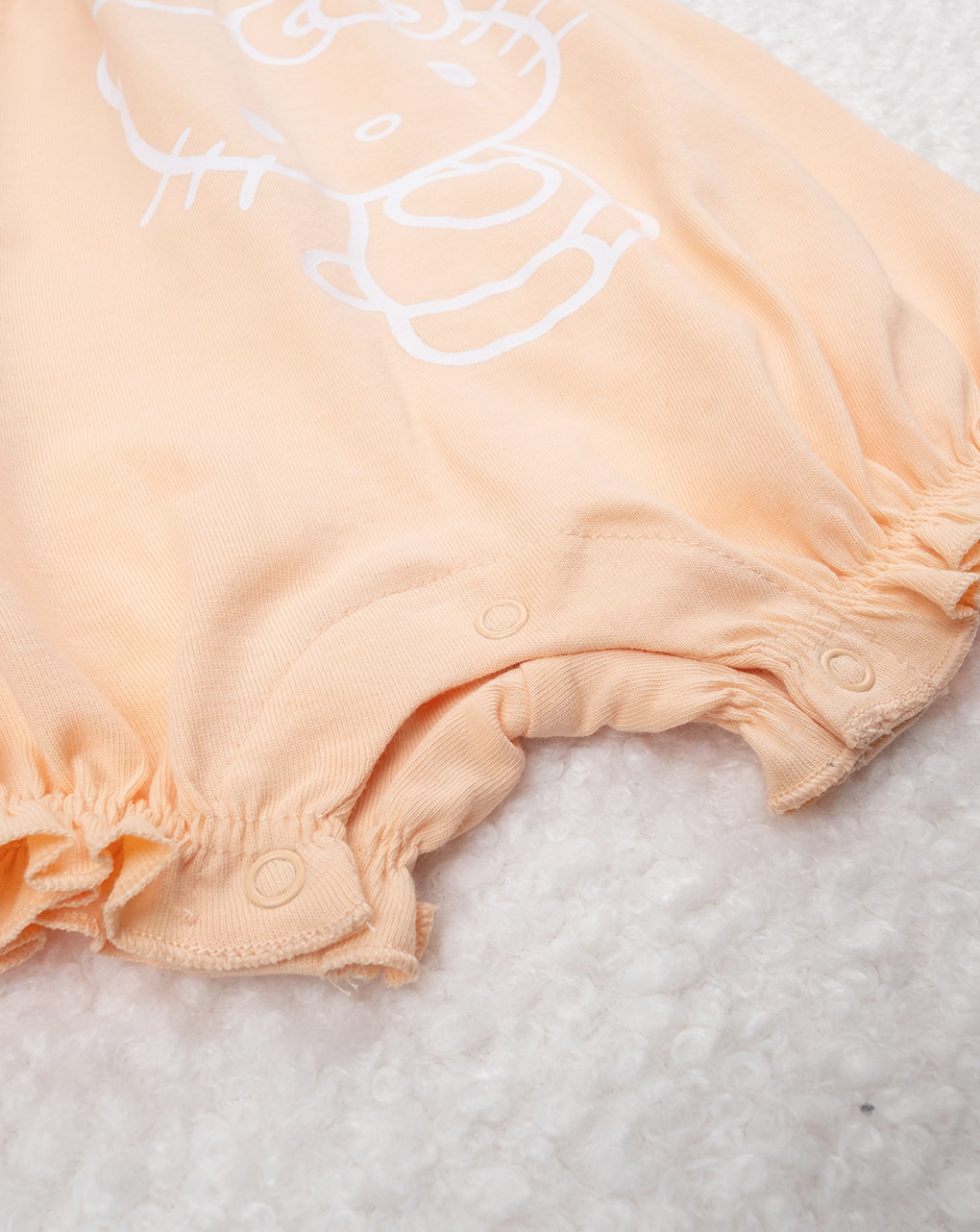 Pagliaccetto bimba arancione hello kitty