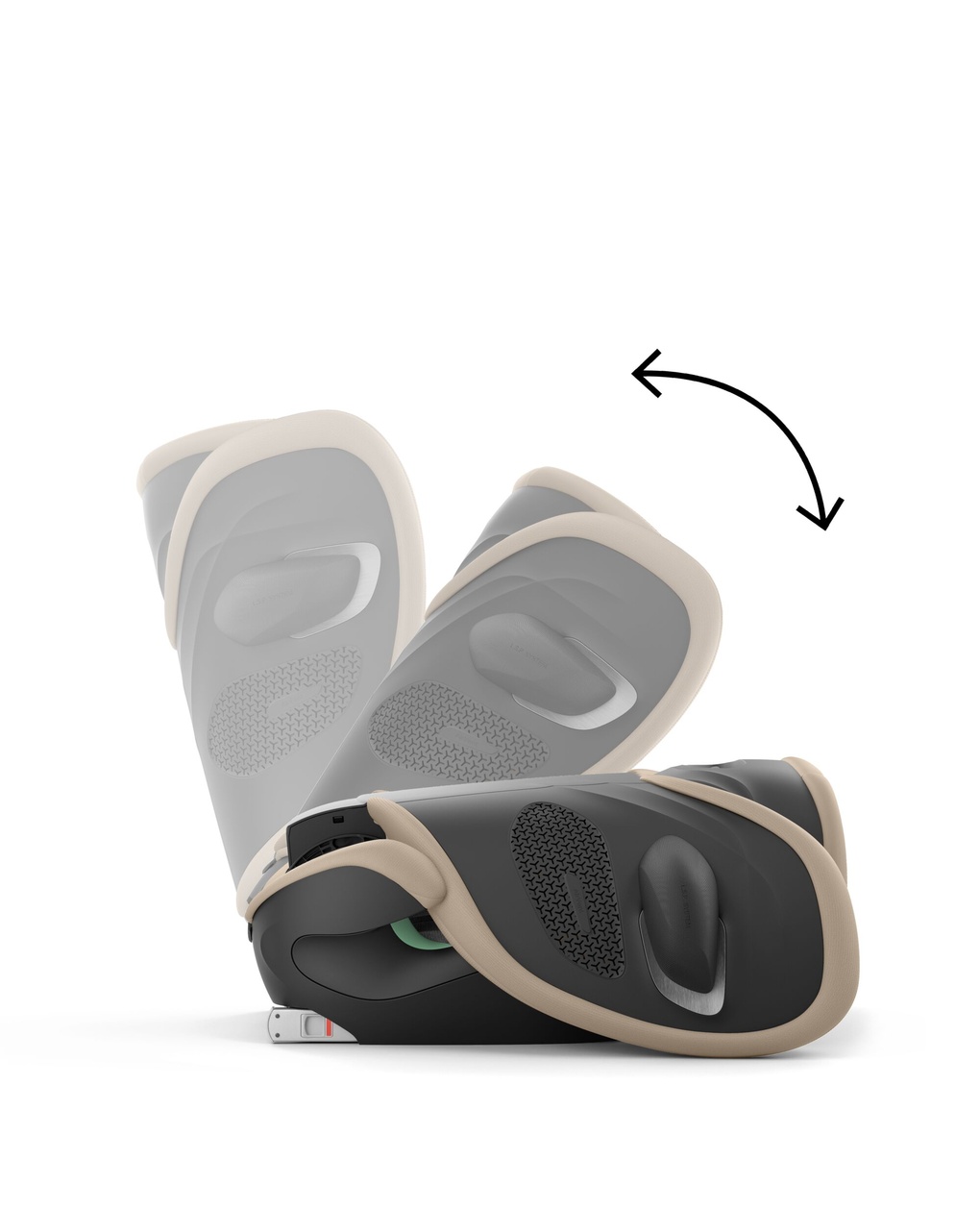 Seggiolino auto solution g2 i-fix plus almod beige - cybex